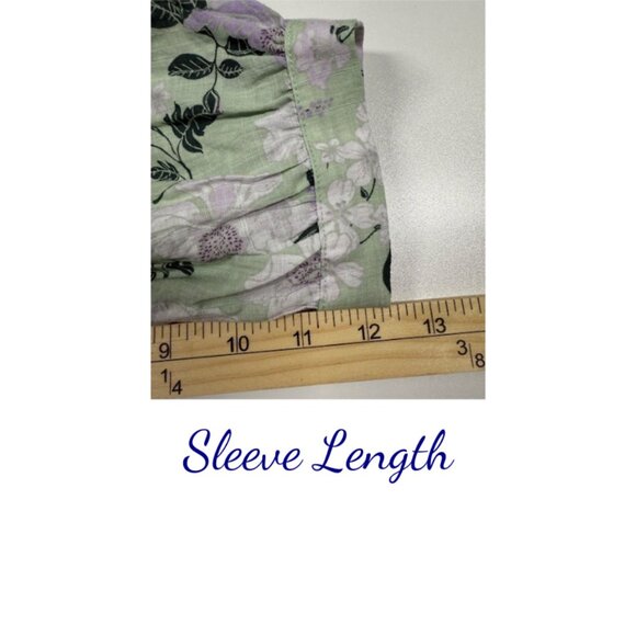 Liz Claiborne Floral Blouse Women's - Size Medium, NWT - Picture 7 of 9